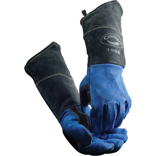 Gants de soudeur Caiman, Cuir de vache refendu, Taille Grand Distribution Jean Lapalme