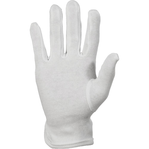 Classic Inspectors Parade Gloves, Cotton/Nylon, Unhemmed Cuff, 8/Medium Distribution Jean Lapalme