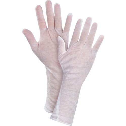 Gants d'inspection l&eacute;gers, Poly/coton, Poignet &agrave; ourlet, Hommes Distribution Jean Lapalme