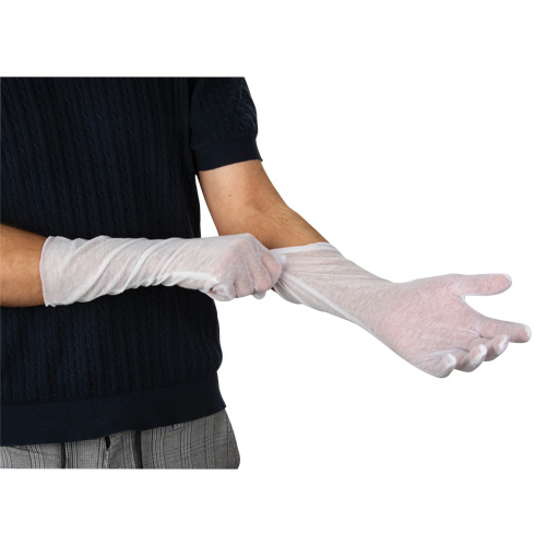 Gants d'inspection l&eacute;gers, Poly/coton, Poignet &agrave; ourlet, Hommes Distribution Jean Lapalme