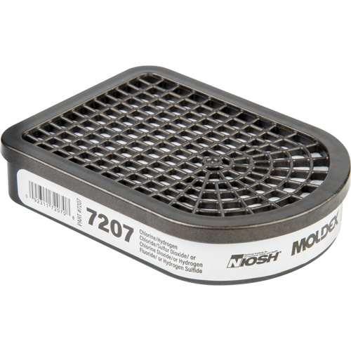 Cartouche pour respirateur semi-rectangulaire, Cartouche gaz/vapeur, Gaz acide Distribution Jean Lapalme