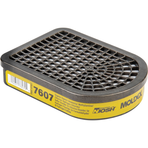 Cartouche pour respirateur semi-rectangulaire, Cartouche gaz/vapeur, Gaz multiples/Vapeurs Distribution Jean Lapalme