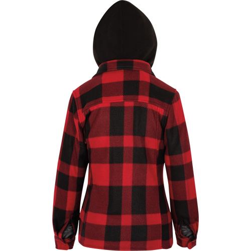 415RBW Quilted Hooded Shirt, Women's, X-Small, Multi-Colour Distribution Jean Lapalme