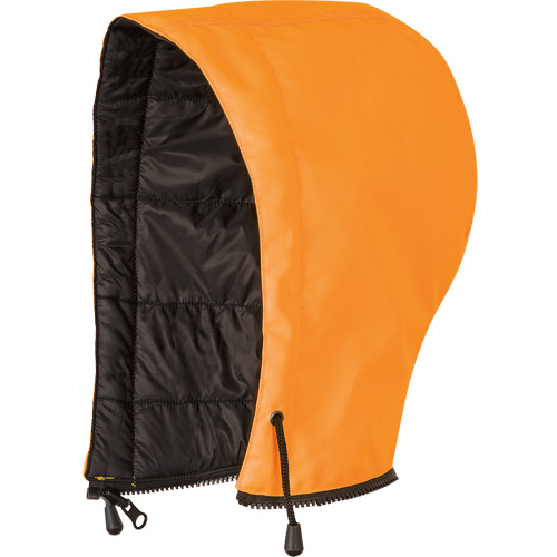 5770H Capuchon pour manteau de s&eacute;curit&eacute; haute visibilit&eacute; r&eacute;versible, Orange haute visibilit&eacute;, Nylon/Polyester Distribution Jean Lapalme