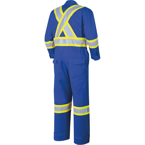7704T Combinaison anti-arc &eacute;lectrique FR-Tech, Taille 40 (grand taille), Bleu royal, 10 cal/cm² Distribution Jean Lapalme