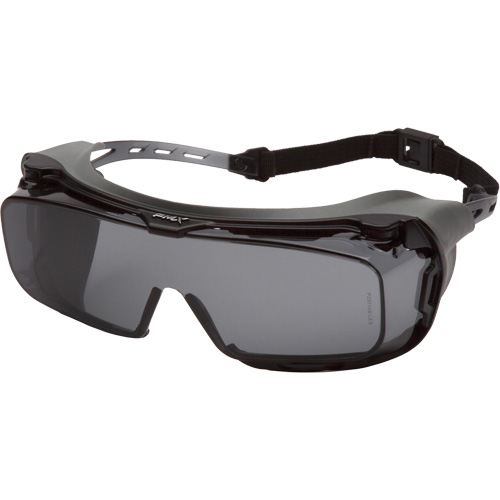 Cappture Plus Safety Goggles, Grey Lens, Anti-Fog, Closed Vent Distribution Jean Lapalme