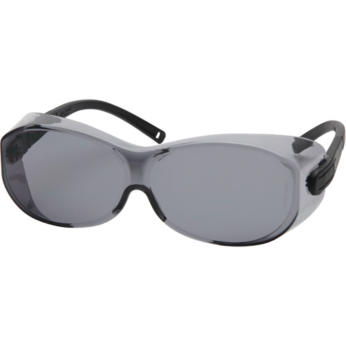 OTS&reg; XL Safety Glasses, Grey Lens, Anti-Scratch, ANSI Z87+/Meets/Exceeds CSA Z94.3 Distribution Jean Lapalme