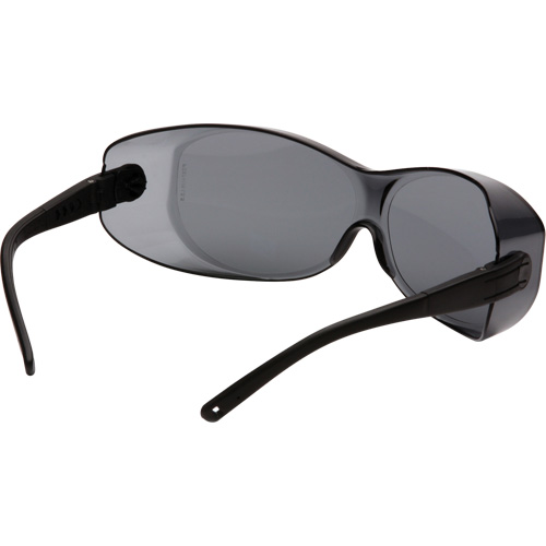 OTS&reg; XL Safety Glasses, Grey Lens, Anti-Scratch, ANSI Z87+/Meets/Exceeds CSA Z94.3 Distribution Jean Lapalme