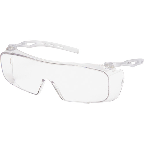 Lunettes de s&eacute;curit&eacute; Cappture, Lentille Transparent, Antibu&eacute;e, ANSI Z87+/R&eacute;pond ou surpasse la norme CSA Z94.3 Distribution Jean Lapalme