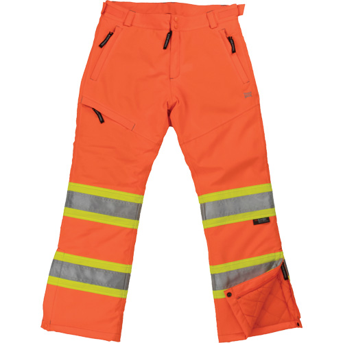 Womens Insulated Flex Safety Pant, Polyester, 2X-Large, High Visibility Orange Distribution Jean Lapalme