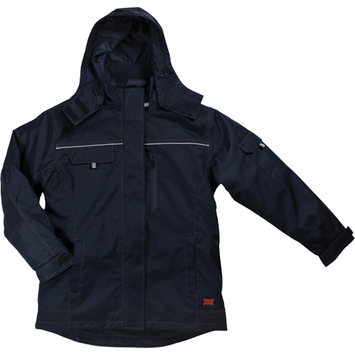 Parka 3-en-1 en oxford imperm&eacute;able, Femmes, T-petit, Bleu marin Distribution Jean Lapalme