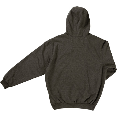 Water Repellent Fleece Pullover Hoodie, Men's, Small, Grey Distribution Jean Lapalme