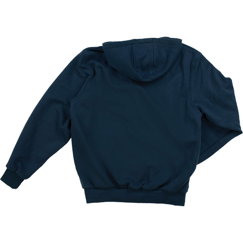 Chandail &agrave; capuche en molleton r&eacute;sistant &agrave; l'eau, Hommes, Petit, Bleu marin Distribution Jean Lapalme