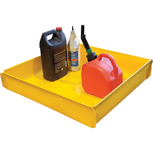 Flexible Utility Tray, 12" L x 12" W x 2 US gal. Spill Capacity Distribution Jean Lapalme