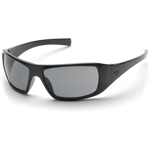 Lunettes de s&eacute;curit&eacute; &agrave; monture compl&egrave;te Goliath, Lentille Gris, Polaris&eacute;, ANSI Z87+/R&eacute;pond ou surpasse la norme CSA Z94.3 Distribution Jean Lapalme