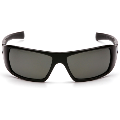 Lunettes de s&eacute;curit&eacute; &agrave; monture compl&egrave;te Goliath, Lentille Gris, Polaris&eacute;, ANSI Z87+/R&eacute;pond ou surpasse la norme CSA Z94.3 Distribution Jean Lapalme