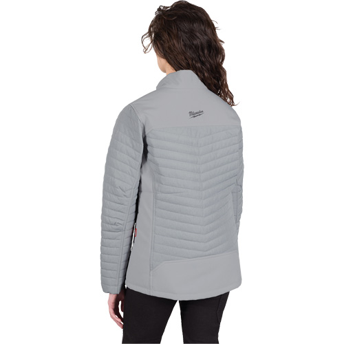 M12 Heated Axis Jacket with Battery, Women's, 2X-Large, Grey Distribution Jean Lapalme