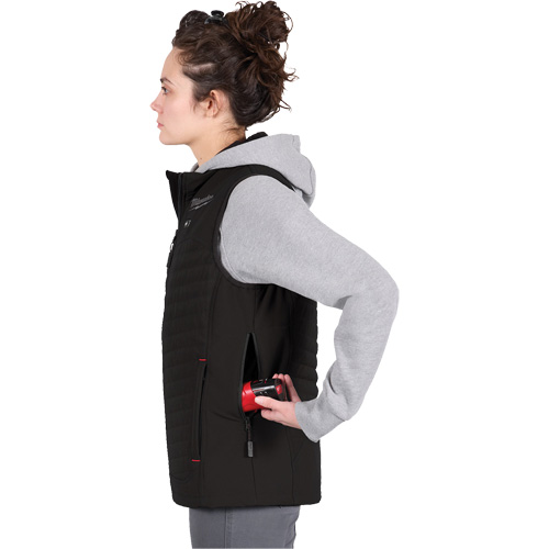 Veste chauffante M12 Axis (veste seulement), Femmes, Grand, Noir Distribution Jean Lapalme