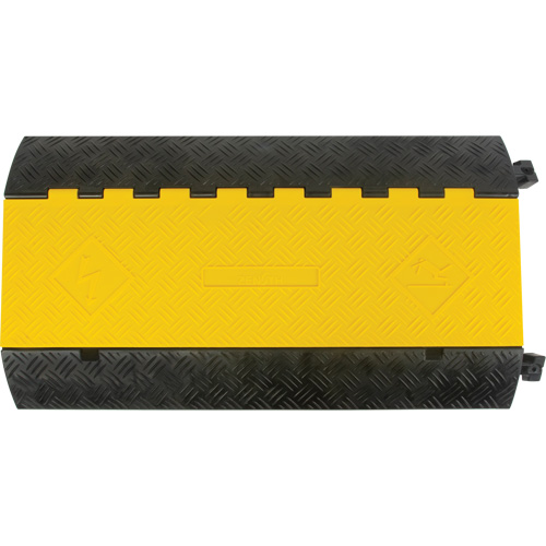 Protecteur de c&acirc;bles en polyur&eacute;thane, 3 canaux, 35,43" lo x 19,69" la x 3" h Distribution Jean Lapalme