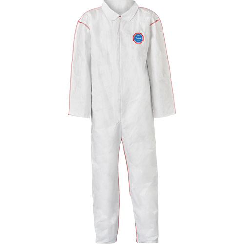 Combinaisons SFR avec col, Moyen, Blanc, Tyvek 400 Distribution Jean Lapalme