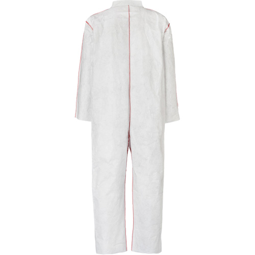 Combinaisons SFR avec col, Moyen, Blanc, Tyvek 400 Distribution Jean Lapalme