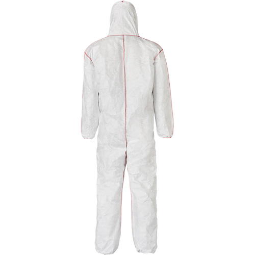 Combinaisons SFR avec cagoule, Moyen, Blanc, Tyvek 400 Distribution Jean Lapalme