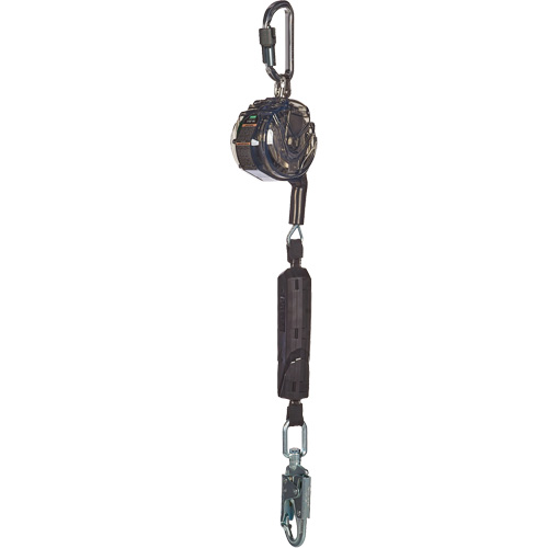 C&acirc;ble de limiteur de chute personnel 36CS V-TEC, 10', Acier galvanis&eacute;, Pivotant Distribution Jean Lapalme