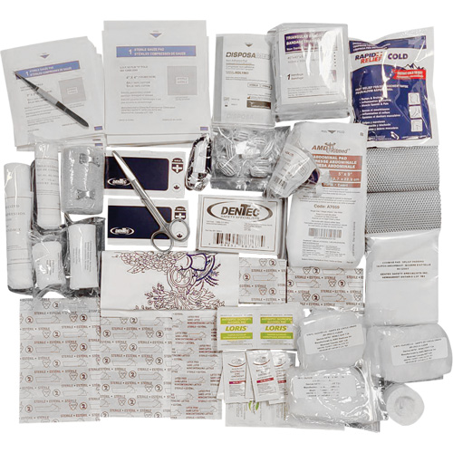 Shield Intermediate First Aid Kit Refill, Meets CSA Z1220-17 Type 3 High-Risk Environment, Small (2-25 Workers) Distribution Jean Lapalme