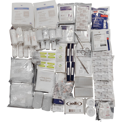 Shield Intermediate First Aid Kit Refill, Meets CSA Z1220-17 Type 3 High-Risk Environment, Large (51-100 Workers) Distribution Jean Lapalme