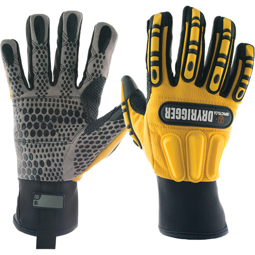 Gants The Original Dryrigger, 7/Petit, Paume en Su&egrave;de, Poignet &agrave; enfiler Distribution Jean Lapalme