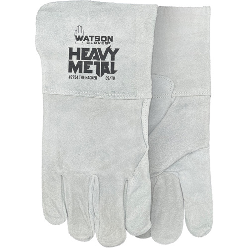 Gants de soudage The Hacker, Cuir de vache refendu, Taille Taille unique Distribution Jean Lapalme