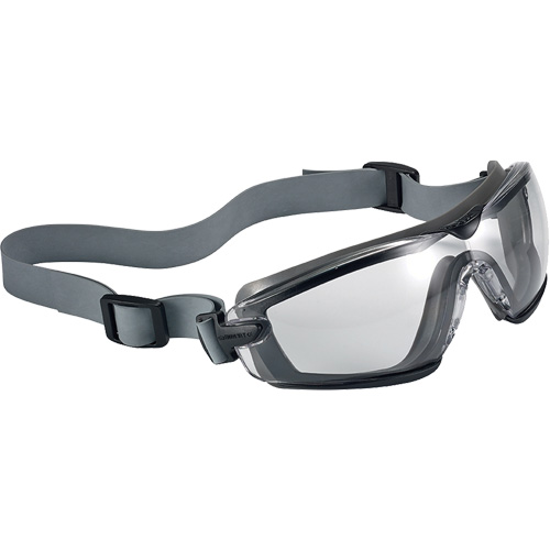 Lunettes de s&eacute;curit&eacute; compactes Cobra TPR, Lentille Transparent, Antibu&eacute;e/Anti-&eacute;gratignures, Ventilation Ferm&eacute; Distribution Jean Lapalme