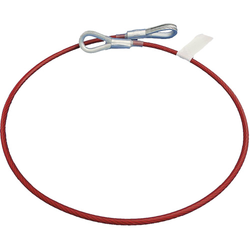 AS-21000-6 PeakWorks&reg; 6' Cable Anchor with Eye-End Configuration, Sling Distribution Jean Lapalme