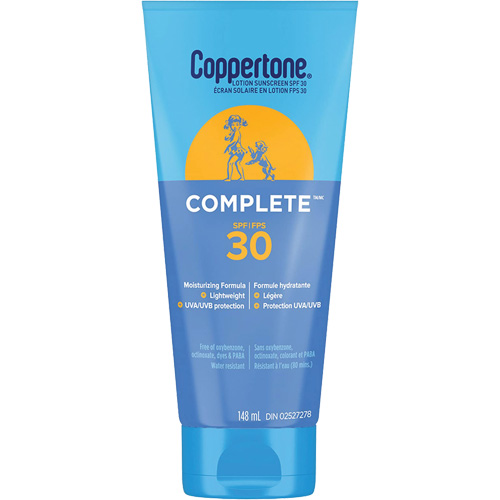 Protection solaire compl&egrave;te Coppertone, FPS 30, Lotion Distribution Jean Lapalme