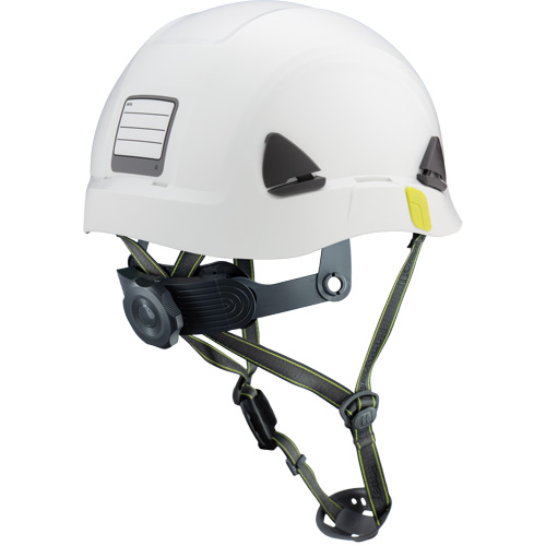 Casque de s&eacute;curit&eacute; d'escalade Fibre Metal, R&eacute;pond aux normes CSA type 2, Suspension Rochet, Non ventil&eacute; Distribution Jean Lapalme