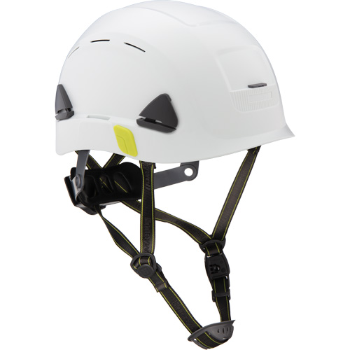 Fibre Metal Climbing Style Safety Helmet, Meets CSA Type 2, Ratchet Suspension, Vented Distribution Jean Lapalme