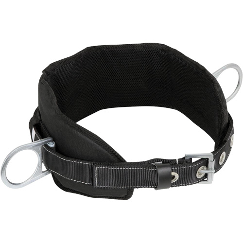 WB-6020-L Safety Positioning 2 Side D-Rings Belt with Padded Lumbar Support - Large Distribution Jean Lapalme