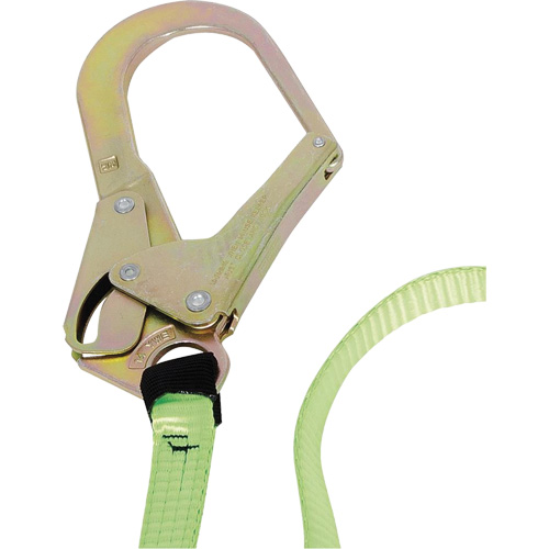 SA-54022-4 Shock Absorbing Lanyard, 4', Form Hook Center, Snap Hook Leg Ends, Polyester Distribution Jean Lapalme