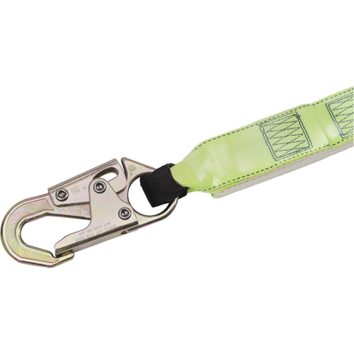SA-64000-4 Shock Absorbing Lanyard, 4', Snap Hook Center, Snap Hook Leg Ends, Polyester Distribution Jean Lapalme