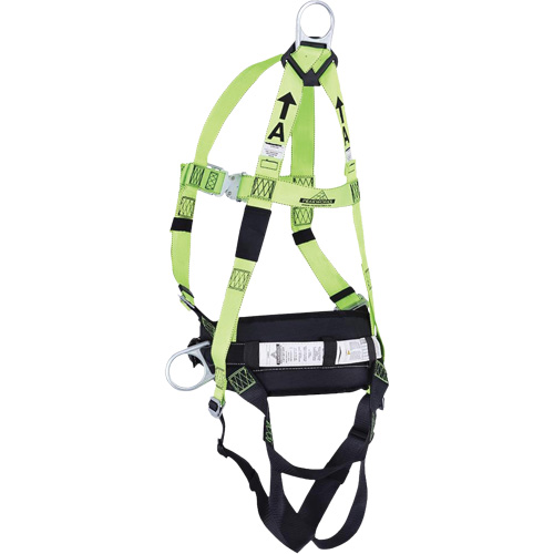 FBH10000L1020-S  Harnais de s&eacute;curit&eacute; s&eacute;rie entrepreneur avec ceinture de positionnement, Certifi&eacute;e CSA, Classe AP, Petit Distribution Jean Lapalme