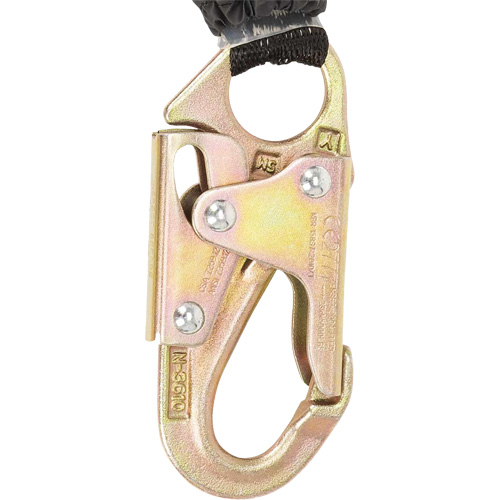 SRL-70502-6LE Self-Retracting Lifeline with Pack, 6', Dyneema&reg;, Swivel Distribution Jean Lapalme
