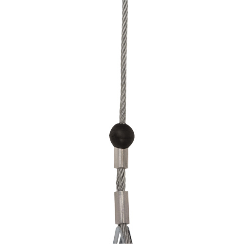 SRL-73302-40LE Self-Retracting Lifeline, 40', Galvanized Steel, Swivel Distribution Jean Lapalme