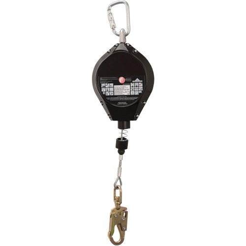 SRL-73302-40LE Self-Retracting Lifeline, 40', Galvanized Steel, Swivel Distribution Jean Lapalme