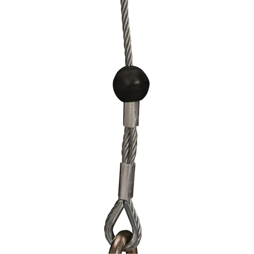 SRL-73303-96 Cable Self-Retracting Lifeline with Recovery, 96', Galvanized Steel, Swivel Distribution Jean Lapalme