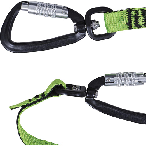 TT-9903 Longe &eacute;troite pour outils, Tendeur, Mousqueton double Distribution Jean Lapalme