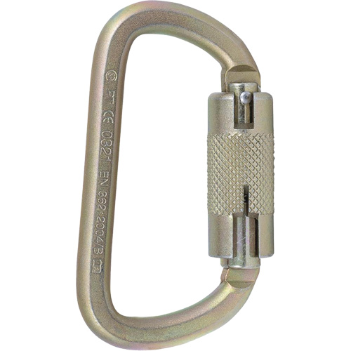 CP-03015-2 Mousqueton zingu&eacute; avec ouverte de portique de 3/4", Acier Distribution Jean Lapalme