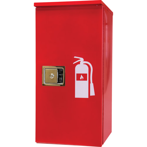 Armoires ext&eacute;rieures robustes pour extincteurs, 14" la x 28" h x 10" p Distribution Jean Lapalme