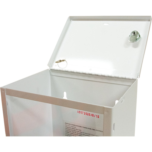 Armoire d'usage l&eacute;ger pour extincteur, 8" la x 22" h x 6" p Distribution Jean Lapalme