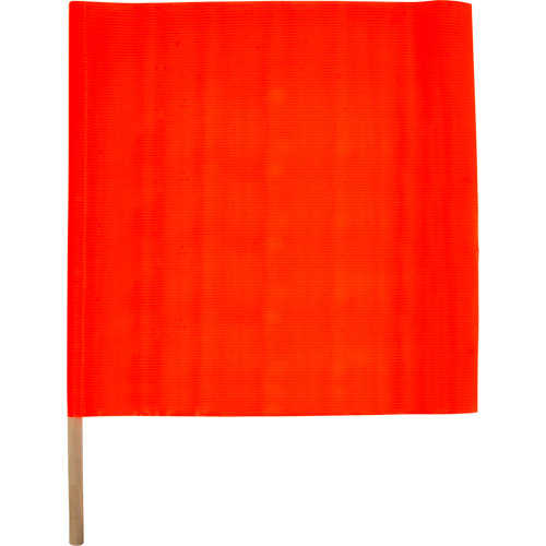Traffic Safety Flag, Mesh, With Handle Distribution Jean Lapalme