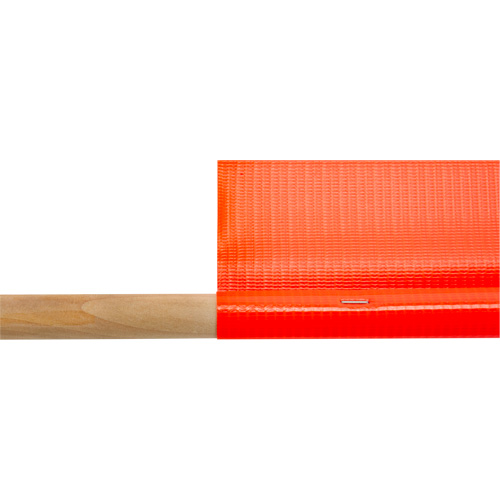 Traffic Safety Flag, Mesh, With Handle Distribution Jean Lapalme
